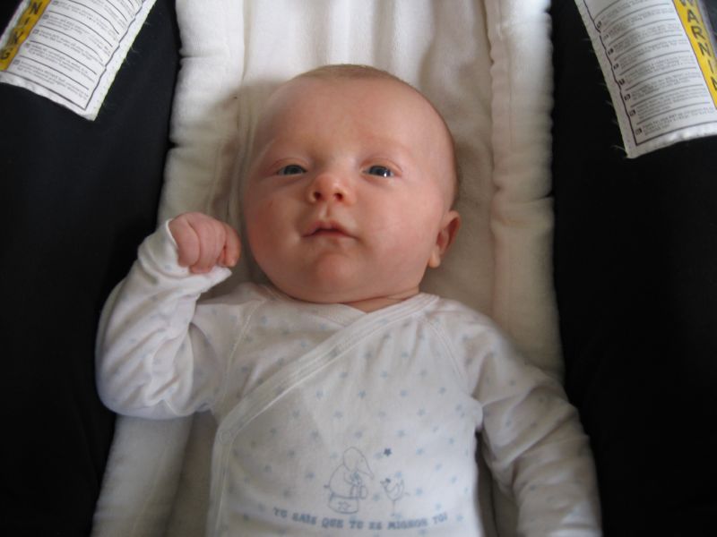 22-Ans smiling at 9weeks